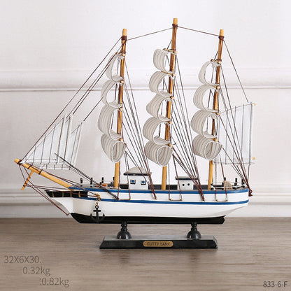 Home Creative Craft Decoration Sailing Decoration